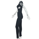 Women's Solid Cutout Jumpsuit