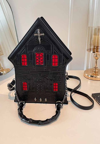 Rivet Shoulder Bag Crossbody House Shape Bag