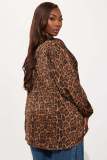 Women's Autumn American Leopard Shirt