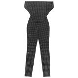 Women's Beaded Printed Bandeau Cami Jumpsuit