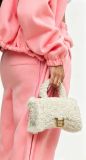 Women's Casual Autumn Winter Irregular Lace-Up Fleece Lined Top and Pant Two Piece Set