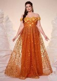 Women's Off Shoulder Appliqué Mesh Embroidery Maxi Formal Party Evening Dress