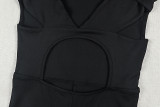 Women's Solid Cutout Jumpsuit