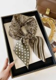 Women's Silk Scarf Ethnic Square Scarf Neckerchief Autumn Shawl Wrap