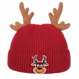 Autumn Winter Christmas Knit Hat Neck Warmer Glove Three-Piece Set