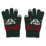 Autumn Winter Christmas Knit Hat Neck Warmer Glove Three-Piece Set