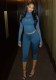 Fall Women’s Solid Color Sexy See-Through Mock Neck Top and Slim Fit Pants Set