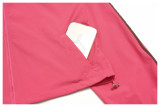 Women's Color Block Casual Stand Collar Top and Wide Leg Pant Two Piece Set