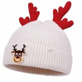 Autumn Winter Christmas Knit Hat Neck Warmer Glove Three-Piece Set