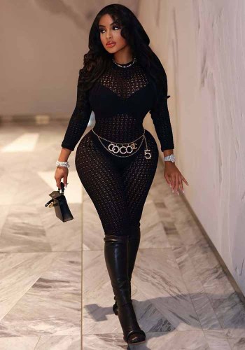 Women Sexy See Through Stocking Bodysuit Lingerie