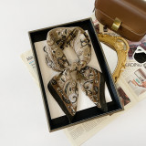 Women's Silk Scarf Ethnic Square Scarf Neckerchief Autumn Shawl Wrap