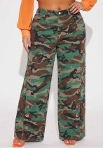 Women Casual Wide Leg Denim Long Pants Women Casual Wide Leg Denim Long Pants