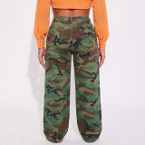 Women Casual Wide Leg Denim Long Pants