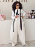 Women Pocket Casual Overall Jumpsuit