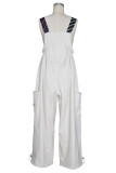Women Pocket Casual Overall Jumpsuit