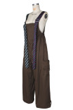 Women Pocket Casual Overall Jumpsuit