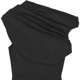 Women Solid Sexy Hollow Bodycon Dress