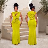 Women Solid Sexy Hollow Bodycon Dress
