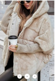 Women Fall Winter Women Patchwork Padded Coat
