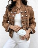 Women Long Sleeve Denim Jacket
