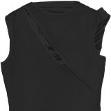 Women Solid Sexy Hollow Bodycon Dress