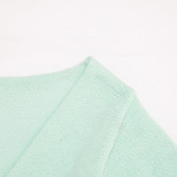 Women Fall Winter Sexy V-Neck Bow Top