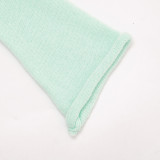 Women Fall Winter Sexy V-Neck Bow Top