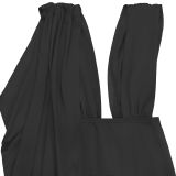 Women's Elegant Deep V Neck Hollow Out Low Back Slim Fit Dress