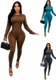Casual Stretch Slim Fit Sports Jumpsuit