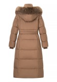 Women Winter Belted Hooded Padded Coat