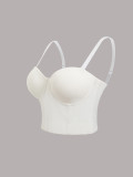 Women Spaghetti Strap Bandeau Tank Corset Top