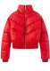 Women Winter Stand Collar Zip Padded Coat