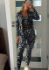 Women Leopard Print Yoga Three-Piece Set