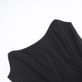 Women Strapless Ruched Mermaid Long Evening Bodycon Dress