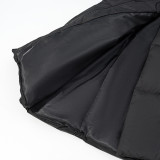 Women Winter Belted Hooded Padded Coat