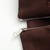 Women Winter Stand Collar Zip Padded Coat