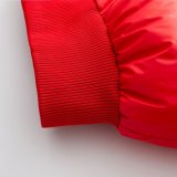 Women Winter Stand Collar Zip Padded Coat
