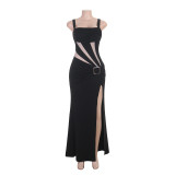Women Strapless Ruffled Off Shoulder Mermaid Dress