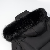 Women Winter Belted Hooded Padded Coat