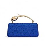 Tulip Handbag, Sparkly Rhinestone Shoulder Crossbody Evening Bag