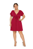 Plus size summer dress
