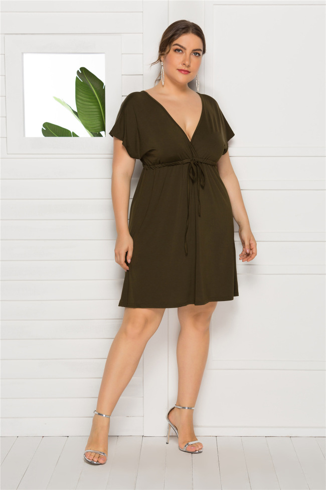 Plus size summer dress