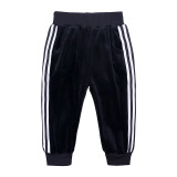 Cool Boy's Hoodies Velet Two Pieces Set