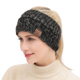 Funky Junque Cable Knit Fuzzy Lined Head Wrap Headband Ear Warmer