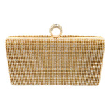 Mermaid Diamond-encrusted Lady Bag  Square Women Clutch
