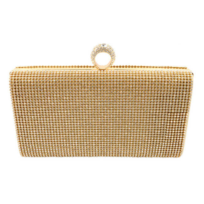 Mermaid Diamond-encrusted Lady Bag  Square Women Clutch