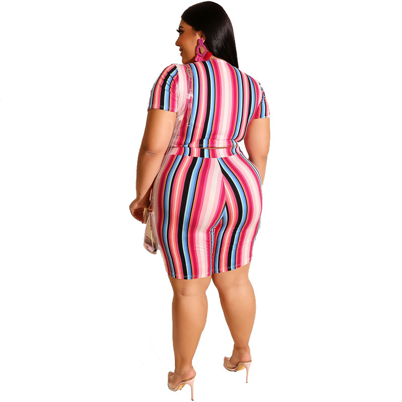 Plus Size Leisure Two Pieces Dress