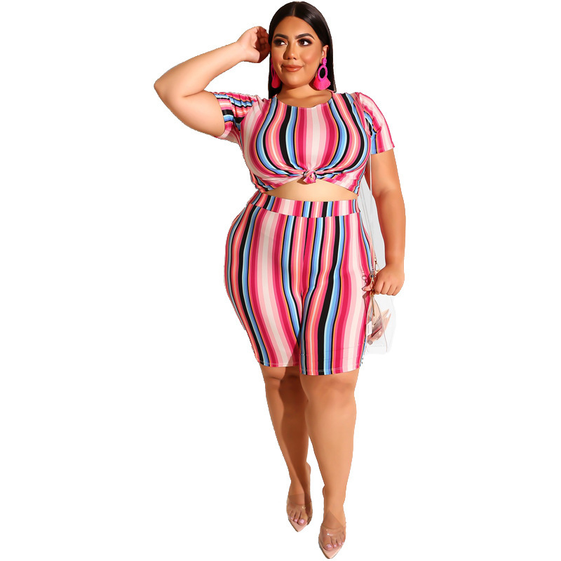 Plus Size Leisure Two Pieces Dress
