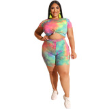 Plus Size Leisure Two Pieces Dress