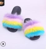 New Women Home Fur Slippers
